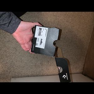 Converse black shoes